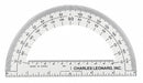 Protractor 6 Plastic Clear PK12