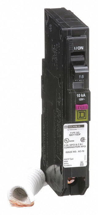 Circuit Breaker 15A 1-Pole Dual Function