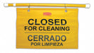 Safety Sign Closed for Cleaning