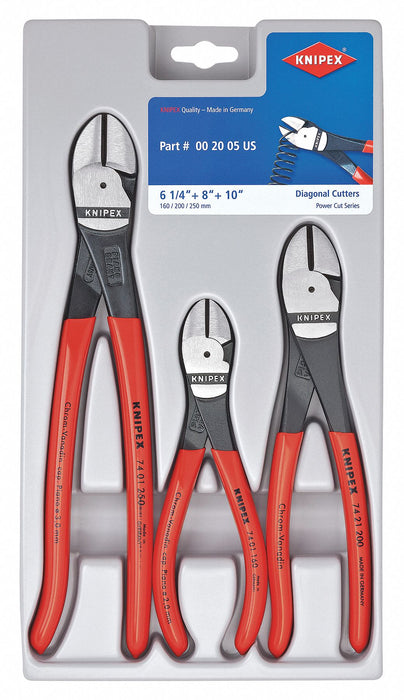 Diagonal Cutters 3Pc Set