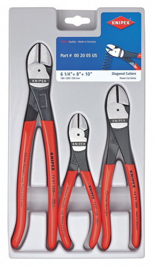 Diagonal Cutters 3Pc Set
