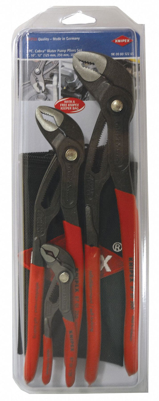 Pliers Set W/ Keeper Pouch 3Pc