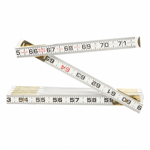 Lufkin folding wood rule 6ft two-way