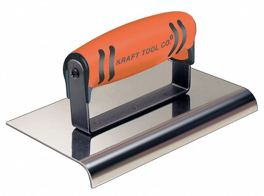 Concrete Sidewalk Edger SS 6 L 3/8 Lip