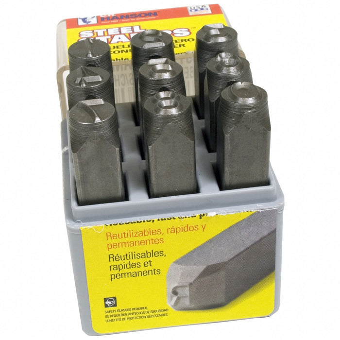 Hand Stamp Kit Number Set