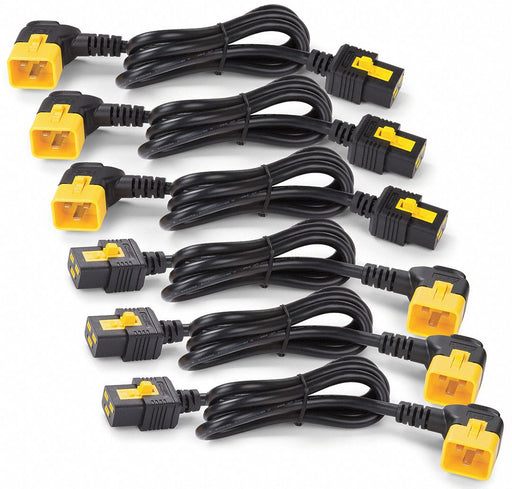 Power Cord 4 ft Black 14 AWG PK6