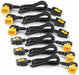 Power Cord 4 ft Black 14 AWG PK6