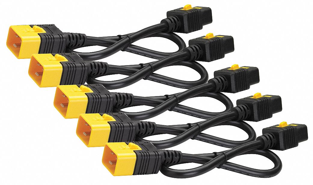 Power Cord IEC 320 C19 IEC C19 2 ft PK6
