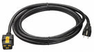 Power Cord 5-15P IEC C19 10 ft Blk 15A