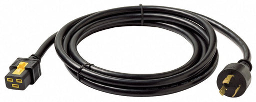 Power Cord 10 ft Black 12 AWG