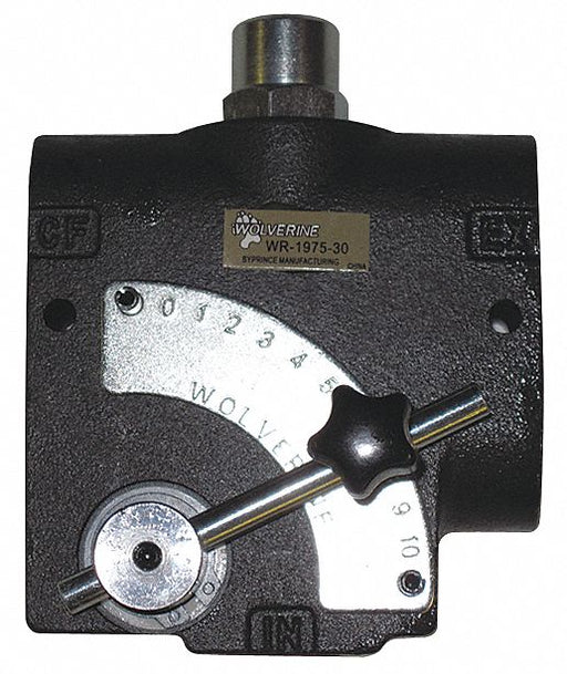 Flow Control w/Relief 3/8 FNPT 0-8 gpm