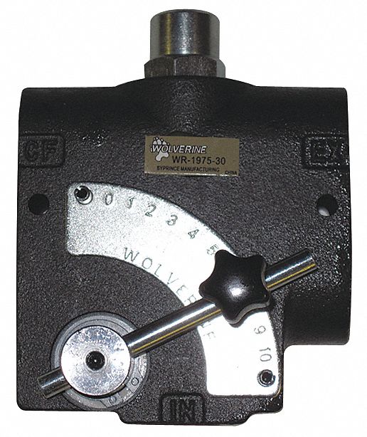 Flow Control w/Relief 3/8 FNPT 0-8 gpm