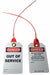 Tag White PVC 5-3/4inH 2-7/8inW PK10