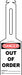 Tag 5-1/4inH 3-1/4inW Plastic PK25