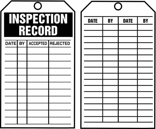 Tag White Cardstock 6-1/4inH 3inW PK100