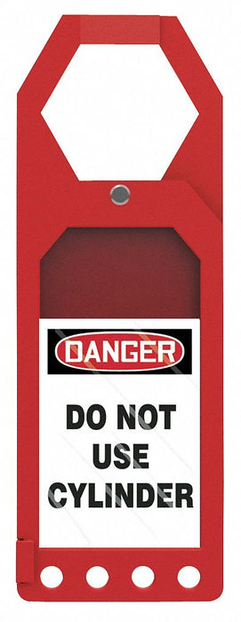Status Alert Tag Holder 10in H 3 1/2in W