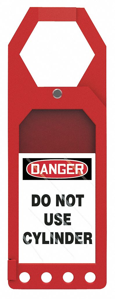 Status Alert Tag Holder 10in H 3 1/2in W