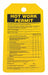 Permit Tag 5 3/4in H 3 1/4in W PVC PK25