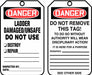 Tag White Plastic 5-3/4inH 3-1/4inW PK25