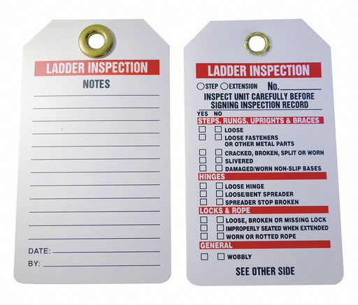 Inspection Tag 5-3/4 x 3-1/4 PK25