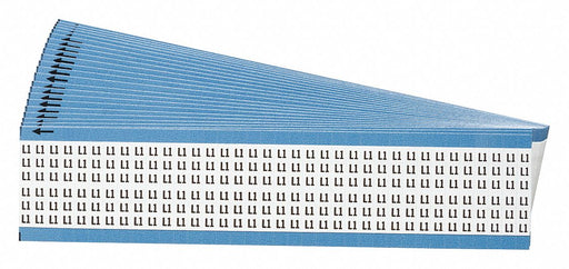 Wire Markers Legend L1 Black/White PK25