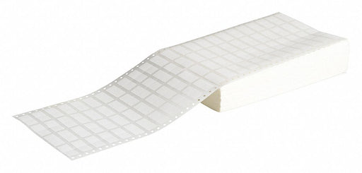 Precut Label Sheet White Polyester