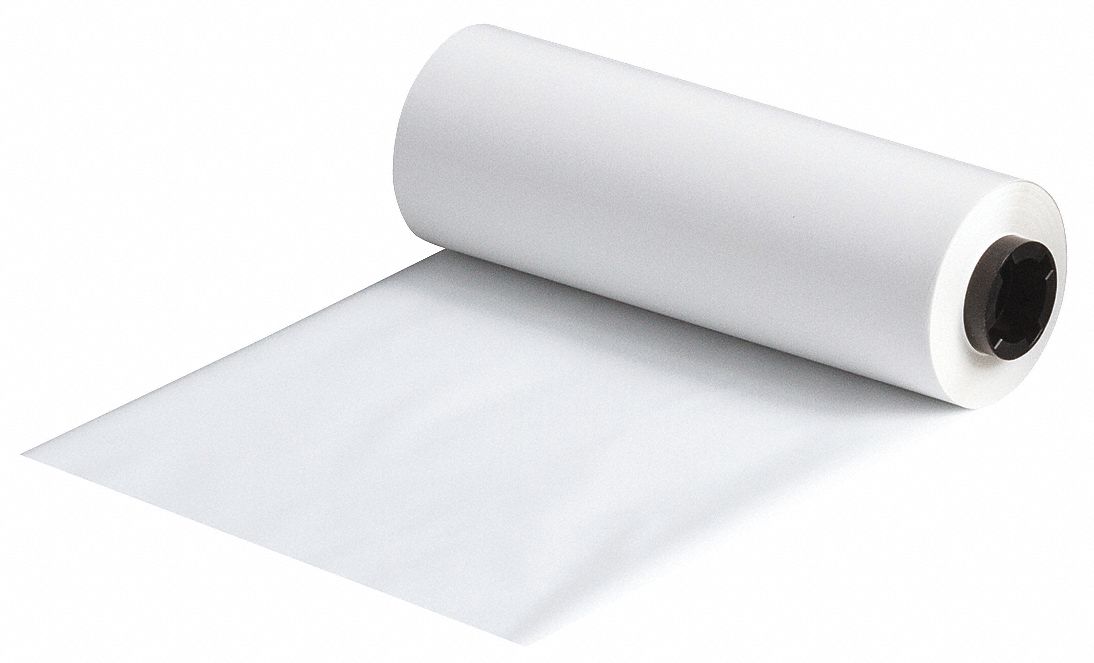 Single-ColorPrinterRibbon White 242ftL