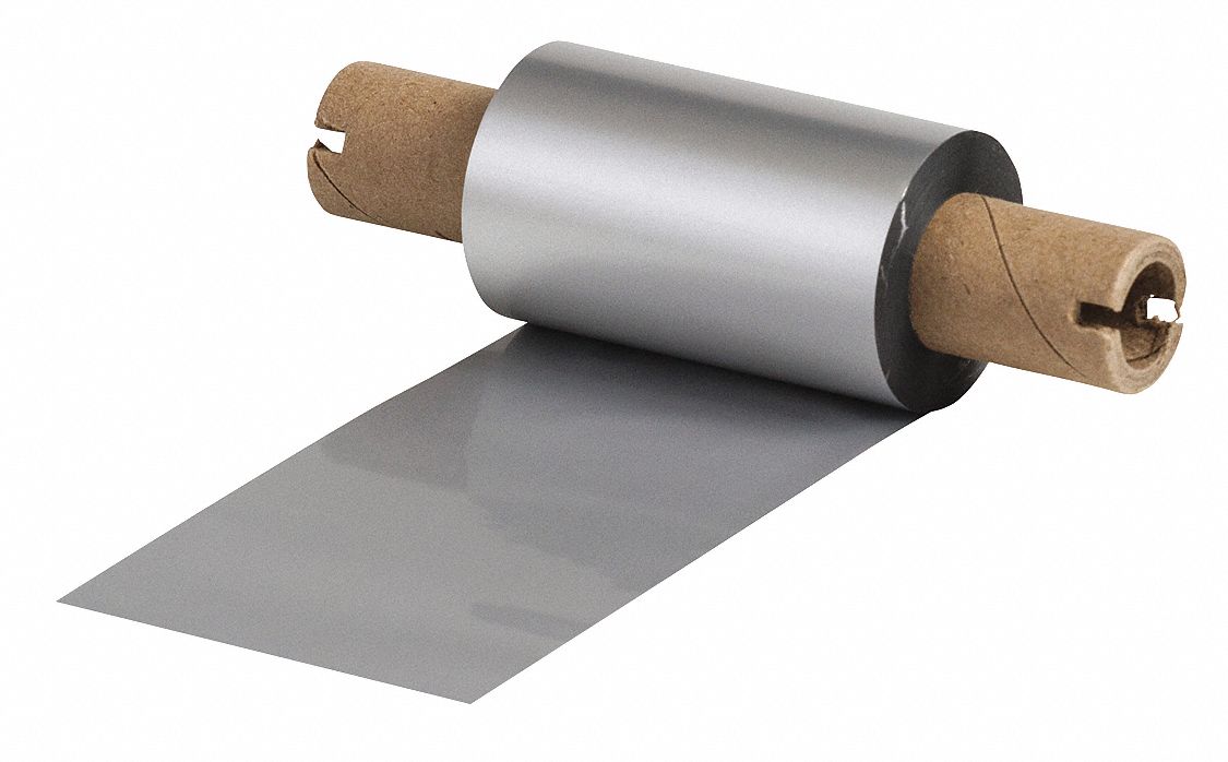 Printer Ribbon 2.2 x 242 ft Silver