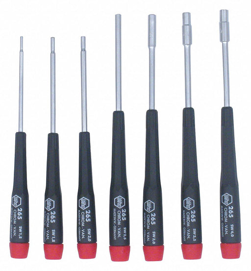 Solid Shank Precision Nut Driver Set