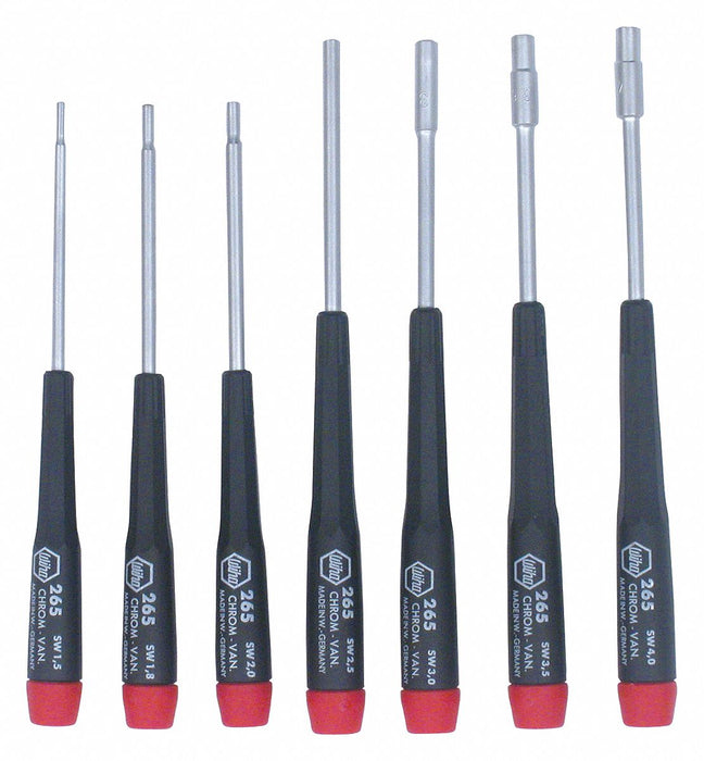 Solid Shank Precision Nut Driver Set