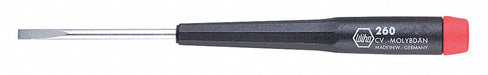 PrecScrDrv Slotted 1/8in Black Round