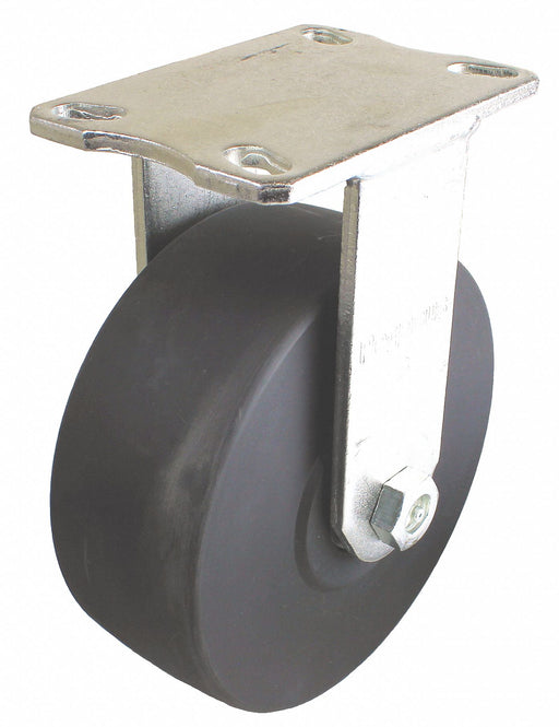 Plate Caster Rigid Nylon 8 H
