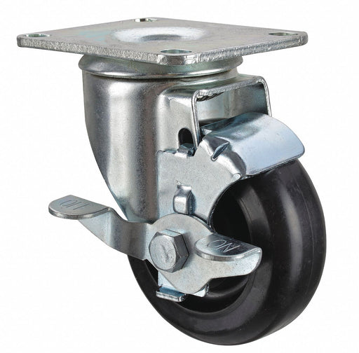 PlateCaster Swivel Polypropylene 5 1/8 H