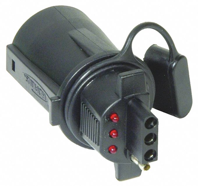 Wiring Adapter 4-Way Flat 1 7/8 in