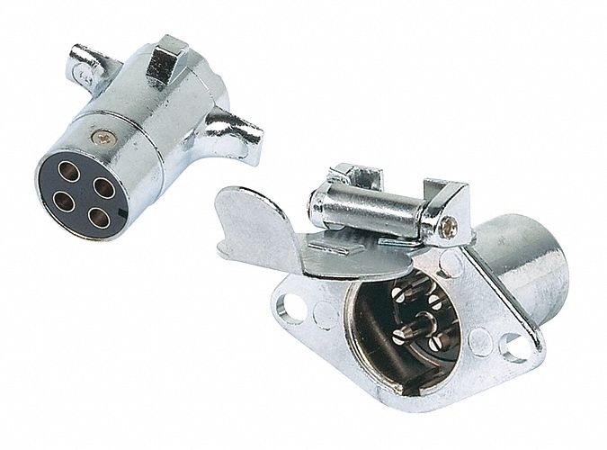 T-Connector 4-Way Tin Plated Steel