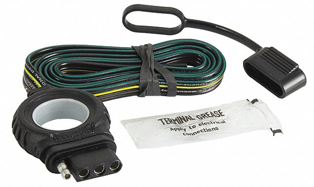 Flat Electric Connector 4-Way 48 in