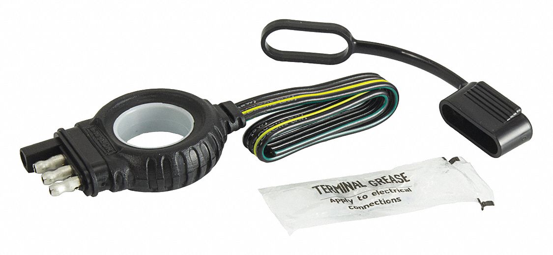 Flat Electric Connector 4-Way 12 in