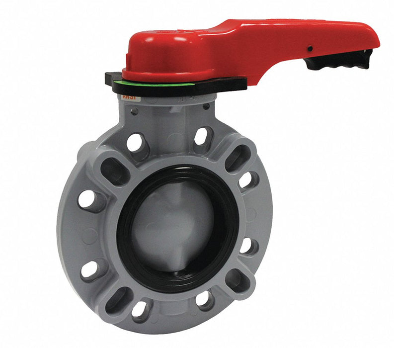 Valve Wafer CPVC 8 Pipe Sz Lever Handle