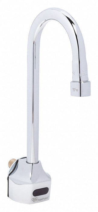Gooseneck Chrome T S Checkpoint Brass