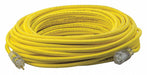 ExtensionCord 100ft Yellow 12AWG Round