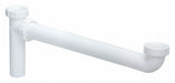 End Outlet Waste Tee White Drain