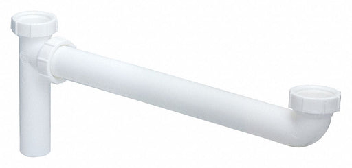 End Outlet Waste Tee White Drain