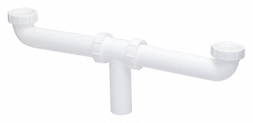 Center Outlet Wht Drain Slip Connection