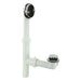Tip-Toe Bath Waste Silver Pipe 1-1/2 dia