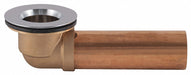 Brass Waste and Overflow Shoe Gold