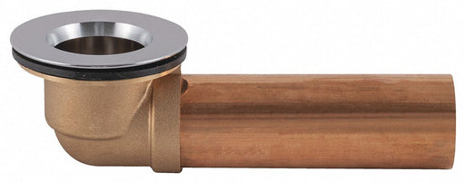 Brass Waste and Overflow Shoe Gold