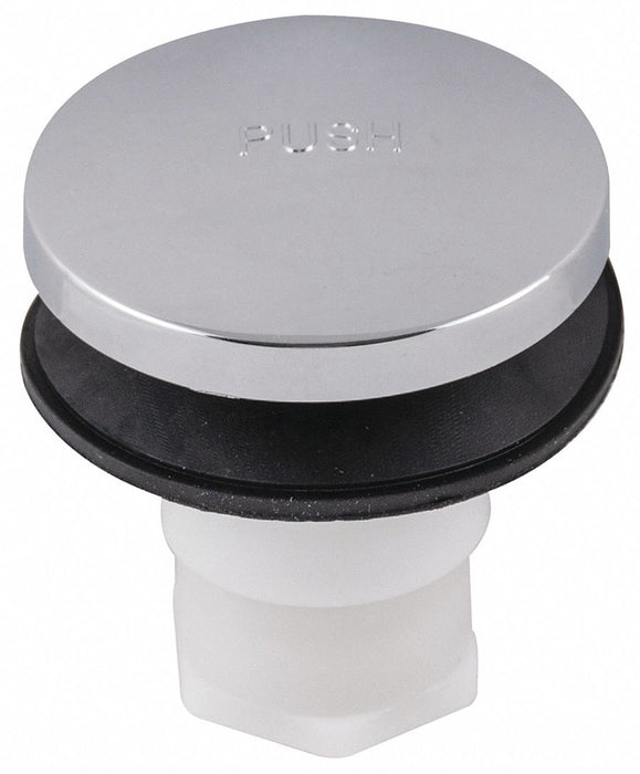 Tip-Toe Drain Stopper Silver