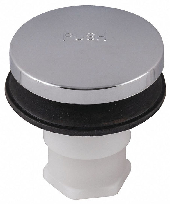 Tip-Toe Drain Stopper Silver