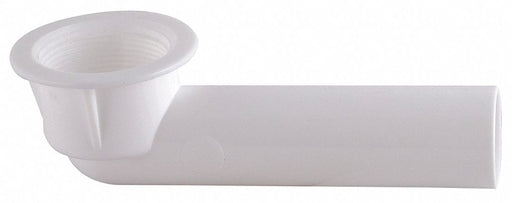 PVC Waste and Overflow Shoe White