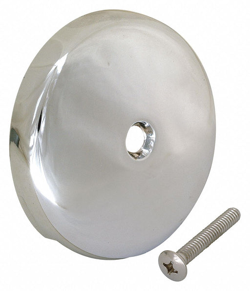 Overflow Face Plate Silver 3-3/16 dia.